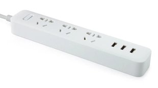 Фільтр мережевий Xiaomi Mi Power Strip (3 розетки + 3 USB) 27W Fast Charge 45073 фото