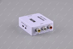 Конвертер AV в HDMI TCOM 3 гнізда RCA - гніздо HDMI 49567 фото