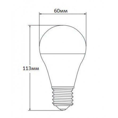 Світлодіодна лампочка LEDEX 10W E27 4000K PREMIUM A60 48993 фото