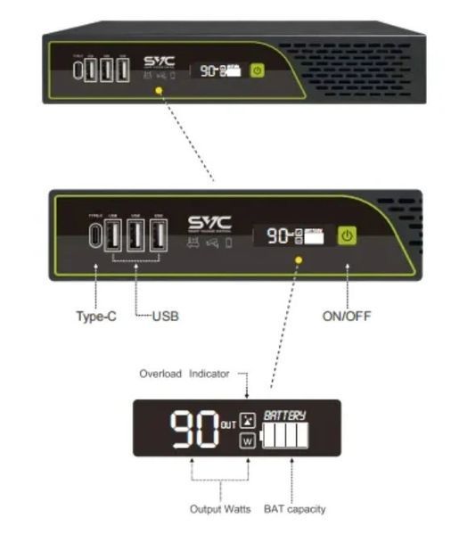 SVC Como plus 8012 100W 24000mAh ББЖ 00-00078570 фото