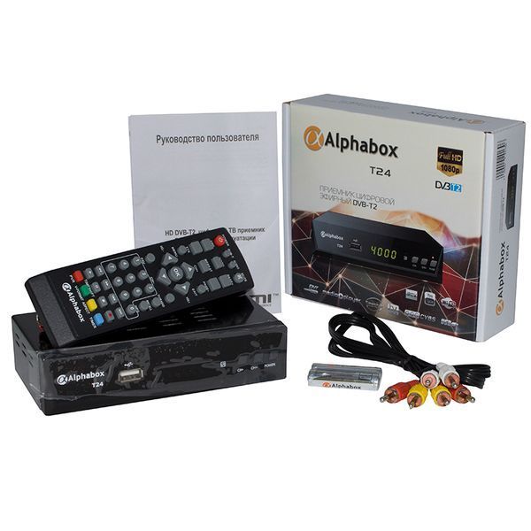 Alphabox T24 DVB-T2 Dolby Digital AC3 40638 фото