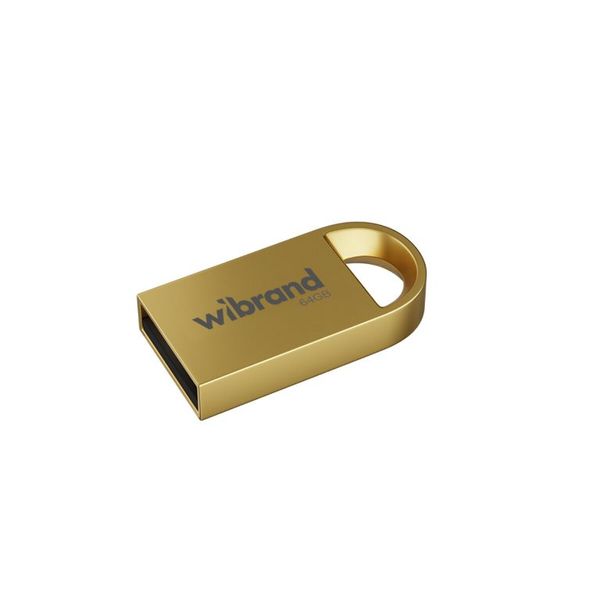 Накопичувач Wibrand Lynx 64Gb Gold USB 2.0 (WI2.0/LY64M2G) 51393 фото