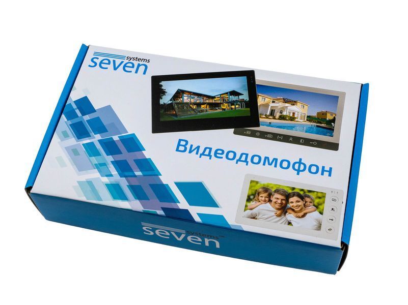 Відеодомофон SEVEN DP-7571 FHD grey 35620 фото