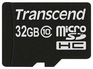Карта памяти microSDHC UHS-1 Transcend 32GB Premium class 10 (TS32GUSDU1) 48672 фото