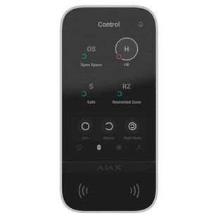 Ajax Superior KeyPad TouchScreen G3 Jeweller (8EU) ASP white клавіатура 00-00079103 фото