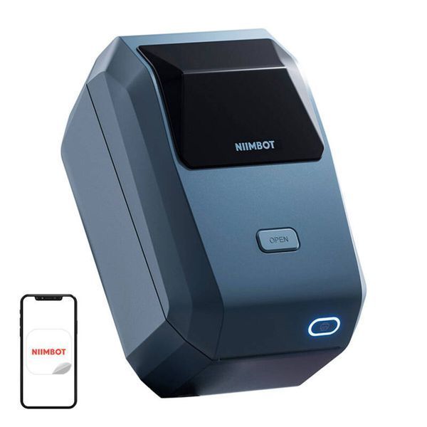 Термопринтер для друку наклейок NIIMBOT K3 Space Blue (1AE0F121602) 00-00077468 фото