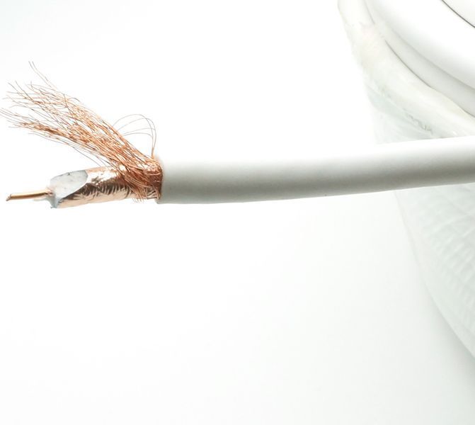 Кабель коаксиальный Volya Electronics RG6U-48W Cu 100 метров 75 Ом 26722 фото