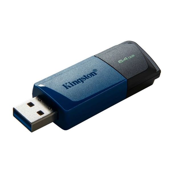 Накопитель Kingston 64GB DataTraveler Exodia M Black/Bluel USB 3.2 (DTXM/64GB) 49387 фото