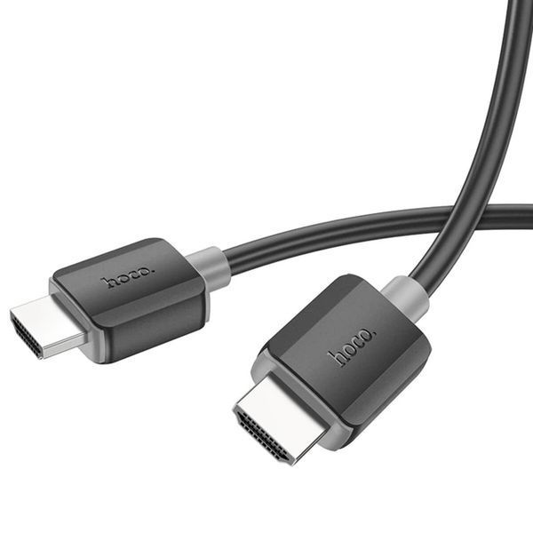 Кабель HOCO US08 HDTV 2.0 male-to-male 4K HD data cable 2 метра Black 00-00078820 фото