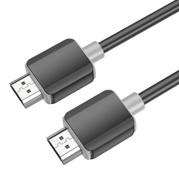 Кабель HOCO US08 HDTV 2.0 male-to-male 4K HD data cable 2 метра Black 00-00078820 фото