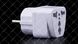 Перехідник мережевий AU/US/UK на EU travel adaptor 40113 фото 1