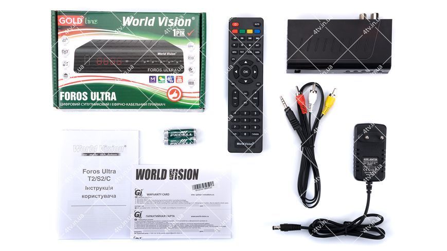 World Vision Foros Ultra Combo T2/S2/C 41806 фото