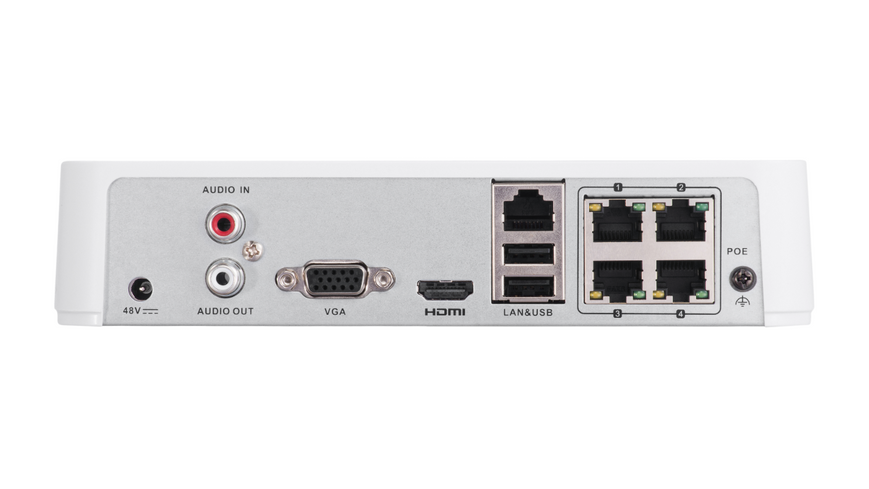 Відеореєстратор Hikvision DS-7104NI-E1/4P 42427 фото