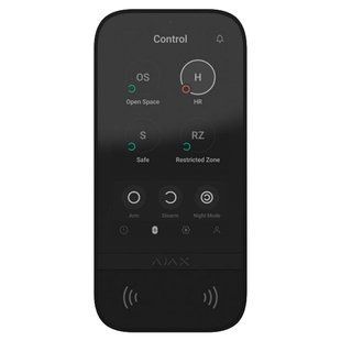 Ajax Superior KeyPad TouchScreen G3 Jeweller (8EU) ASP black клавіатура 00-00079104 фото
