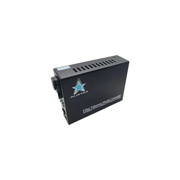 Медиаконвертер Alistar X5S 10/100BASE-T RJ-45 - 100BASE-FX 1SM WDM SC 20KM TX1550/RX1310nm 00-00077656 фото