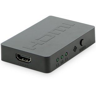 Перемикач SWITCH HDMI 1.4a 3 port MINI з ІЧ-пультом 27437 фото