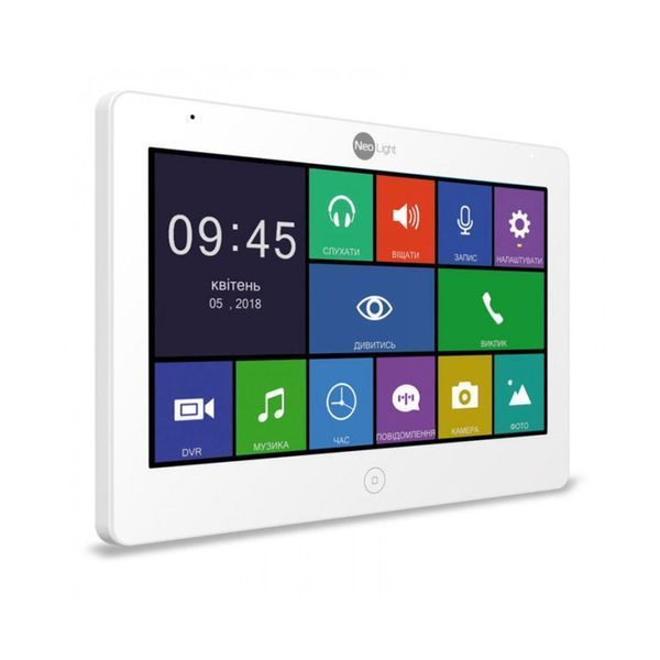 Комплект видеодомофона NeoLight Mezzo HD / Solo FHD Silver 45482 фото