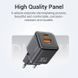 Адаптер мережевий Usams US-CC189 PD30W+QC3.0 A+C Black 50851 фото 4