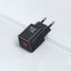 Адаптер мережевий Usams US-CC189 PD30W+QC3.0 A+C Black 50851 фото 3