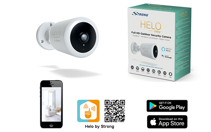 Відеокамера Strong HELO View Outdoor Security Camera (CAMERA-W-OUT) 45242 фото