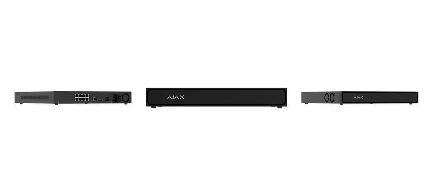Ajax NVR H2D16PAC (16ch) (8EU) ASP black мережевий відеореєстратор 00-00079402 фото