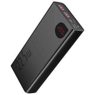 Power Bank Baseus Adaman Metal Digital Display Quick 20000mAh 22.5W（PPAD070101）Black 00-00078687 фото