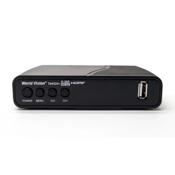 World Vision T645D3+ Plus Fm DVB-T2 00-00078386 фото