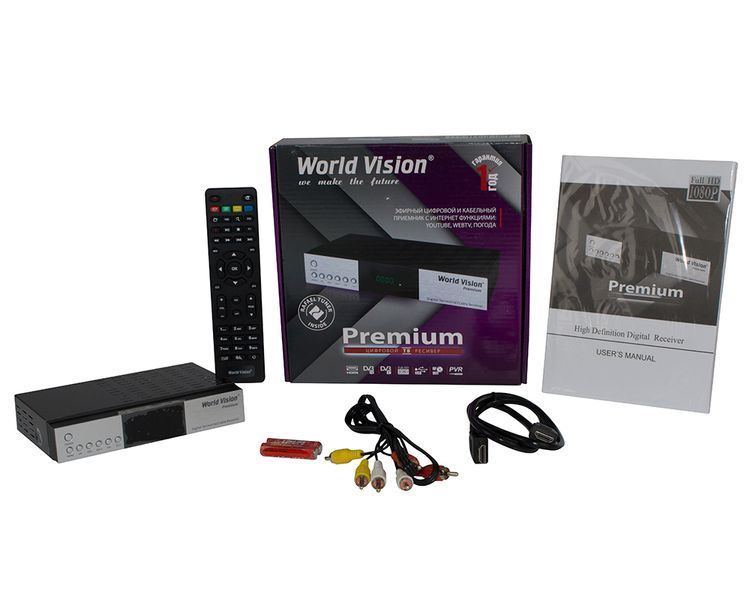 World Vision Premium DVB-T2/С RF Модулятор 27619 фото