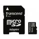 Карта пам&#39;яті microSDHC Transcend 16GB class 10 adapter SD (TS16GUSDHC10) 48674 фото 1