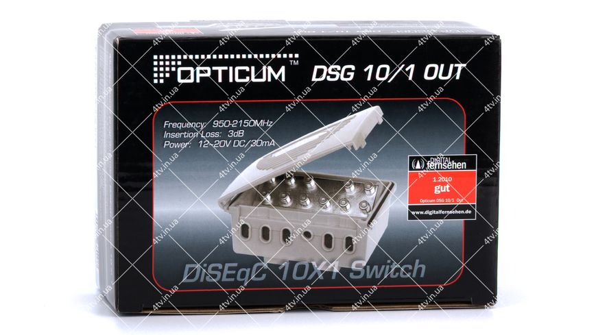 DiSEqC 10x1 OPTICUM (Orton) DSG 10/1 кожух 27493 фото