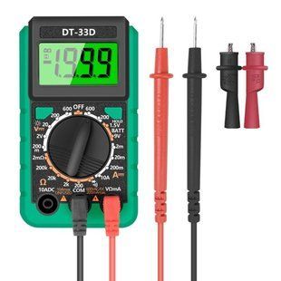 Мультиметр цифровой HandsKit DT-33D 48219 фото