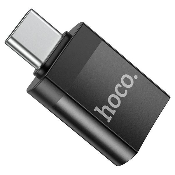 Перехідник Hoco UA17 USB АF to Type-C USB3.0 (6931474762016) 50750 фото