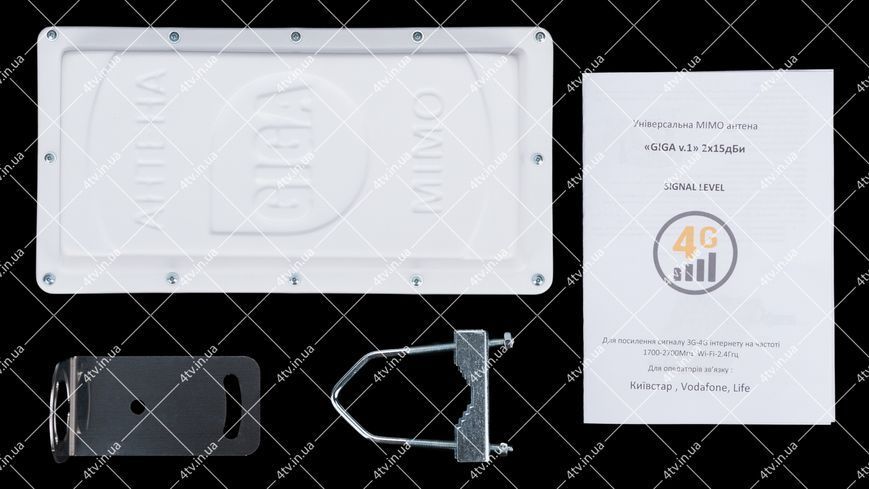 GSM/3G/4G/LTE антенна панель GIGA MIMO 1700-2700 2x15dB 43635 фото