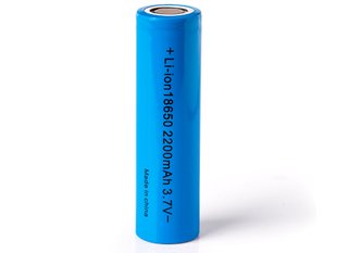 Акумулятор Li-ion 18650 2200mAh 3.7V Blue 45019 фото