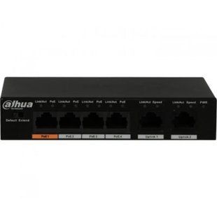 POE комутатор Dahua DH-PFS3006-4GT-60 46704 фото