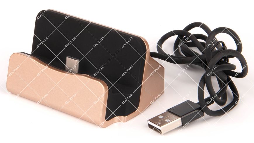 Док станція для заряджання Type-C із шнуром USB 41183 фото