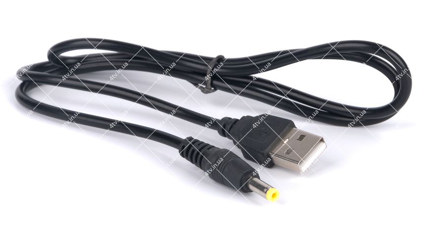 Кабель інжектор живлення 5V USB-DC (4.0/1.7) 0.8 метра 41754 фото