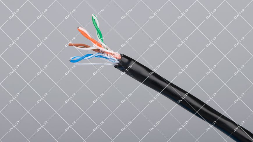 Кабель вита пара UTP FinMark CAT5e 4P 24AWG PE B 305m Pull Box 27449 фото