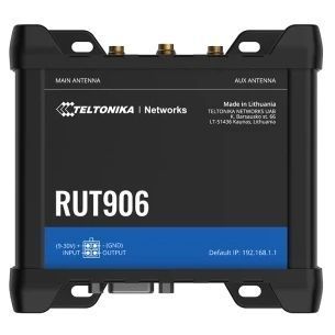 Teltonika RUT906 з 4G LTE, Wi-Fi, RS-232, RS-485 Промисловий стільниковий маршрутизатор 00-00079647 фото