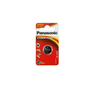 Батарейка CR2032 Panasonic 3V Lithium 1шт блістер 49741 фото