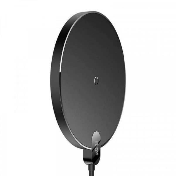 БЗУ Baseus Digital LED Display Gen 2 Wireless Charger 15W Black (CCED000001) 51339 фото