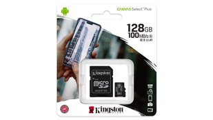 Карта пам'яті microSDXC Kingston 128GB Canvas Select Plus Adapter (SDCS2/128GB) 42856 фото