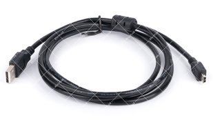 Кабель USB 2.0 AM to Mini USB Tcom с феритом 1.5 метра 43731 фото