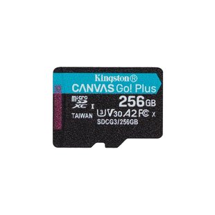 Карта пам'яті microSDXC Kingston 256GB UHS-1 U3 Class 10 A2 V30 SDCG3/256GBSP 50814 фото