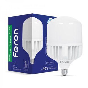 Лампочка cветодиодная Feron LB-65 40W E27- E40 6400K 49573 фото