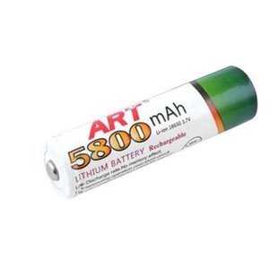 Акумулятор Li-ion Art 18650 5800mAh 3.7V White 47415 фото