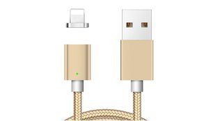 Кабель USB 2.0 Lighting iPhone магнітний Gold 1.0 метр 42490 фото