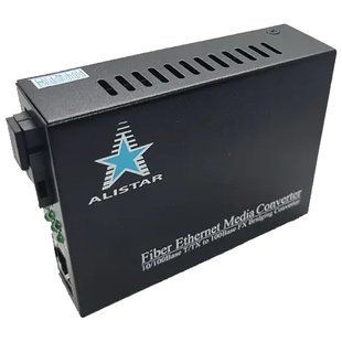 ALISTAR X3S 100M WDM SC 20KM TX1310/RX1550nm LFP Медіаконвертор 00-00079458 фото