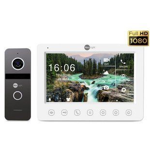 Комплект видеодомофона Neolight NeoKIT FHD Pro Graphite 48057 фото