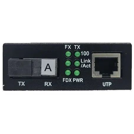 ALISTAR X3S 100M WDM SC 20KM TX1310/RX1550nm LFP Медіаконвертор 00-00079458 фото